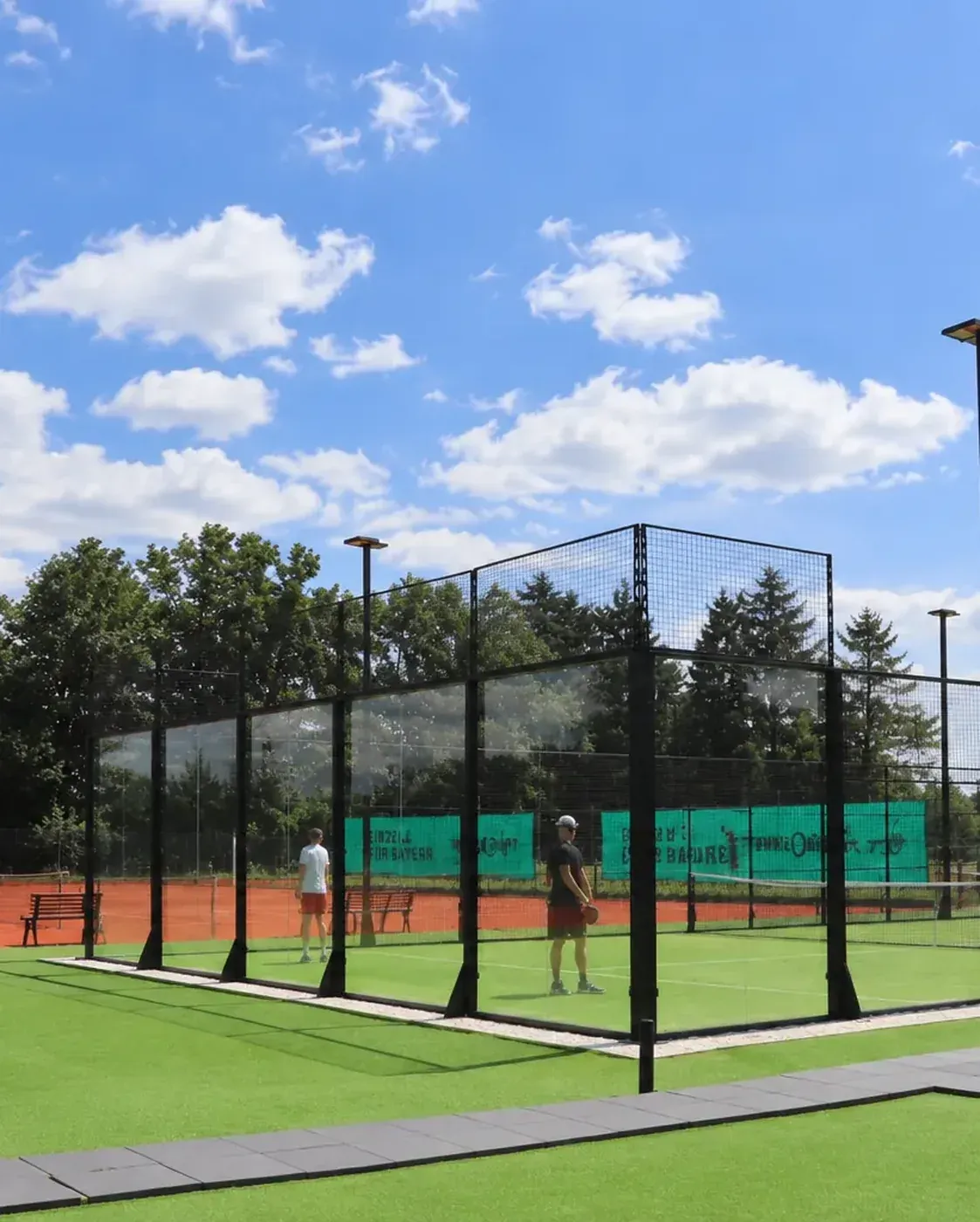 Outdoor-Padelanlage Padel Campus in Erlangen