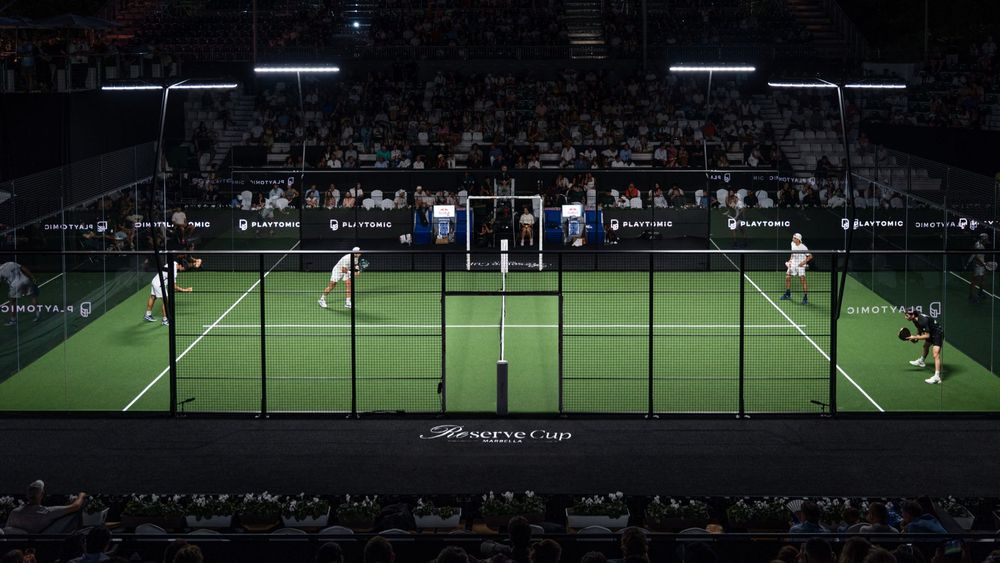 Padel tournament court